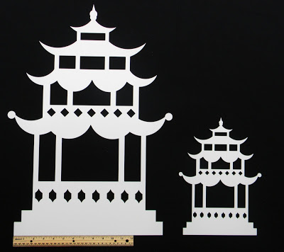 myoverlays.com Pagoda come in different sizes