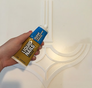 Glue application to O'verlay molding