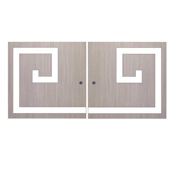 O'verlays Greek Key Double Kit for Ikea Kallax or Expedit Door