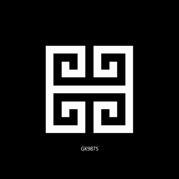 Fretwork panel | Greek Key 9.875" x 9.875" | O'verlays