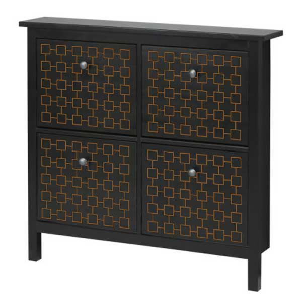 O'verlays Harper Kit for Ikea Hemnes 4 drawer shoe cabinet