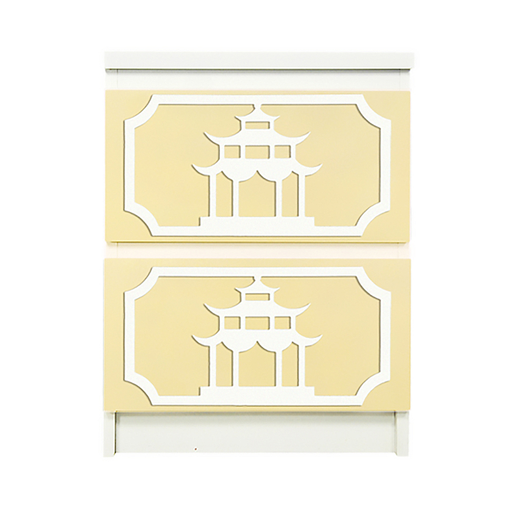 O Verlays Pagoda Kit For Ikea Malm 2 Drawer Dresser