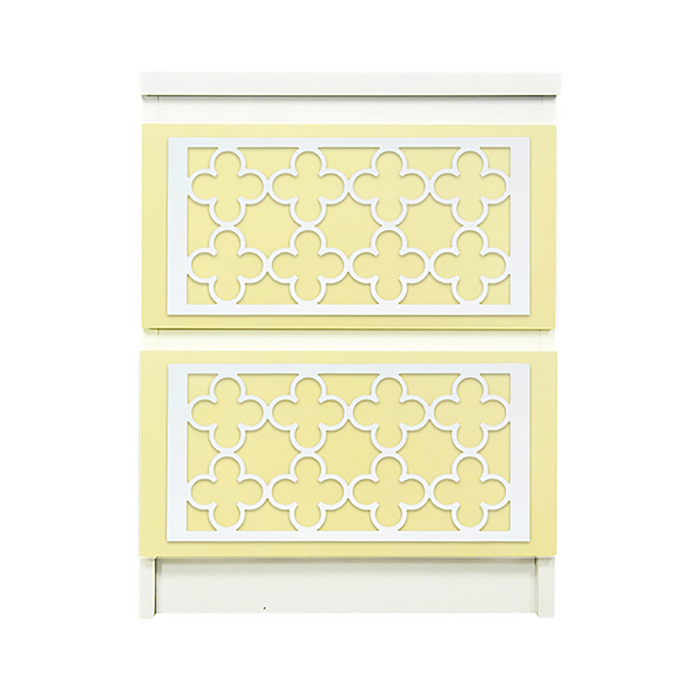 O Verlays Quatrefoil Kit For Ikea Malm 2 Drawer Dresser