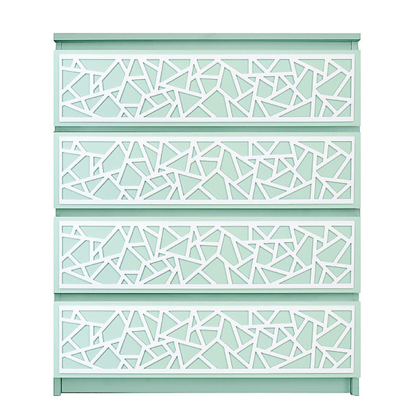 overlays Danika Kit Ikea Malm 4 drawer