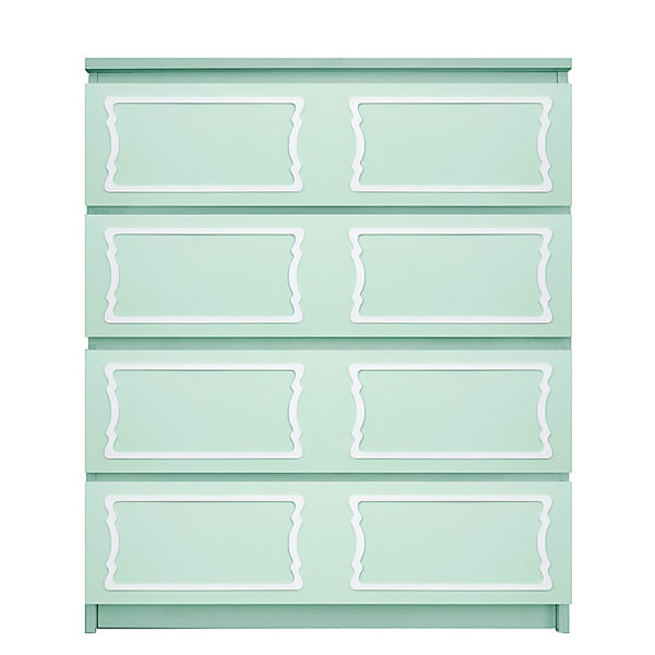 overlays Dee Dee Kit Ikea Malm 4 drawer