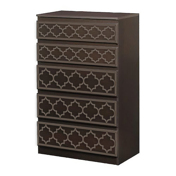 O'verlays Jasmine Kit for Ikea Kullen 5 Drawer Chest