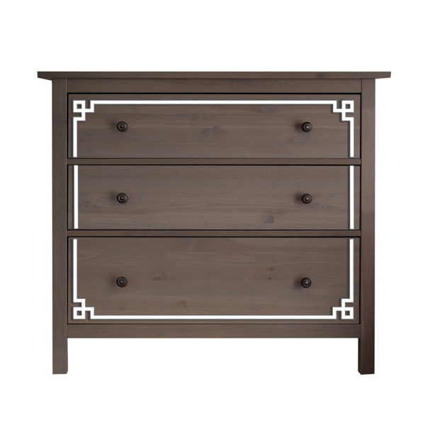 O'verlays Pippa Kit for Ikea Hemnes 3 drawer dresser